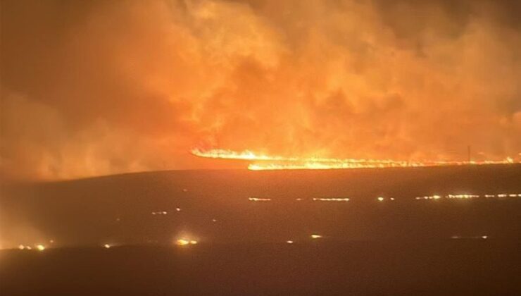 Diyarbakır ve Mardin’de Kırsal Alanda Yangın