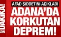 Adana’da 5 Büyüklüğünde Deprem: AFAD’dan İlk Açıklama