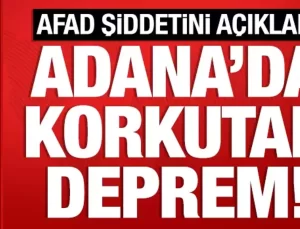 Adana’da 5 Büyüklüğünde Deprem: AFAD’dan İlk Açıklama